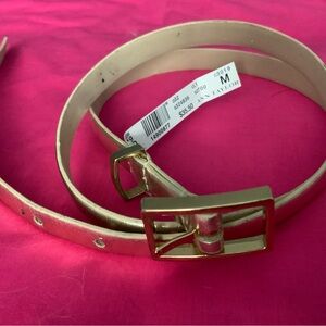 Ann Taylor Gold-Tone Women's Belt